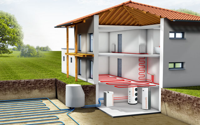 地源热泵系统的维护保养内容及注意事项