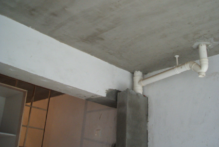 屋顶穿楼板管道的防水处理方法